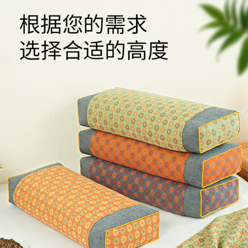 全蕎麥枕頭夏季高枕親膚枕加高枕頭硬枕頭側睡枕頭成人家用枕頭 全蕎麥枕頭夏季高枕親膚枕加高枕頭硬枕頭側睡枕頭成人家用枕頭