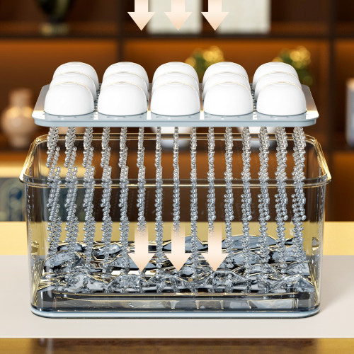 茶具茶杯收納盒防塵透明放裝杯子置物架功夫茶壺酒杯帶蓋櫥櫃整理 茶具茶杯收納盒防塵透明放裝杯子置物架功夫茶壺酒杯帶蓋櫥櫃整理