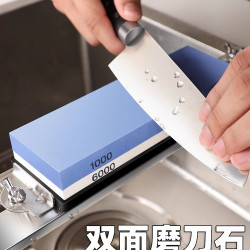 白剛玉磨刀石家用菜刀快速磨刀廚師開刃磨刀磨石磨刀器無