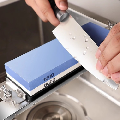 白剛玉磨刀石家用菜刀快速磨刀廚師開刃磨刀磨石磨刀器無 白剛玉磨刀石家用菜刀快速磨刀廚師開刃磨刀磨石磨刀器無