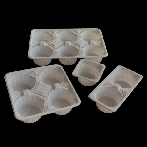 加厚一次性塑膠杯托白色4杯四杯架咖啡奶茶外賣打包托兩杯拖 加厚一次性塑膠杯托白色4杯四杯架咖啡奶茶外賣打包托兩杯拖