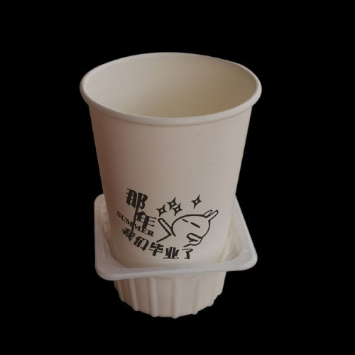 加厚一次性塑膠杯托白色4杯四杯架咖啡奶茶外賣打包托兩杯拖 加厚一次性塑膠杯托白色4杯四杯架咖啡奶茶外賣打包托兩杯拖