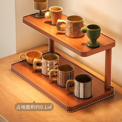 桌面置物架杯子收納架子餐桌台面工位水杯咖啡杯茶具桌上小型杯架 桌面置物架杯子收納架子餐桌台面工位水杯咖啡杯茶具桌上小型杯架