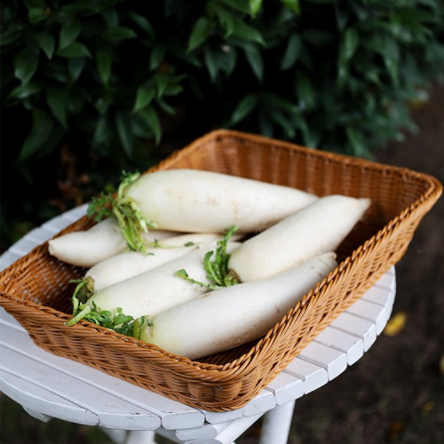 仿藤編水果籃麵包筐超市果蔬陳列展示籃零食筐廚房收納籃絹花 仿藤編水果籃麵包筐超市果蔬陳列展示籃零食筐廚房收納籃絹花