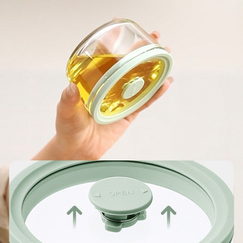 鹹菜盒玻璃保鮮盒小碗密封罐食品級泡菜榨菜小飯盒子迷你帶蓋 鹹菜盒玻璃保鮮盒小碗密封罐食品級泡菜榨菜小飯盒子迷你帶蓋