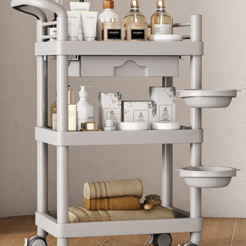 美容院手推工具車小氣泡小推車收納架護理儀器理髮店車 美容院手推工具車小氣泡小推車收納架護理儀器理髮店車