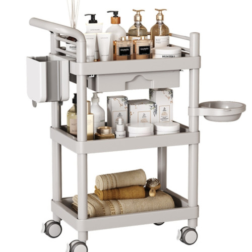 美容院手推工具車小氣泡小推車收納架護理儀器理髮店車 美容院手推工具車小氣泡小推車收納架護理儀器理髮店車