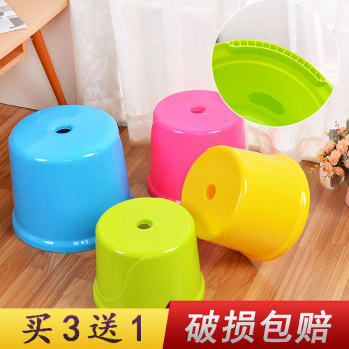 小圓凳子塑膠凳子板凳兒童家用矮凳大人加厚圓形北歐膠幼兒園椅子 小圓凳子塑膠凳子板凳兒童家用矮凳大人加厚圓形北歐膠幼兒園椅子