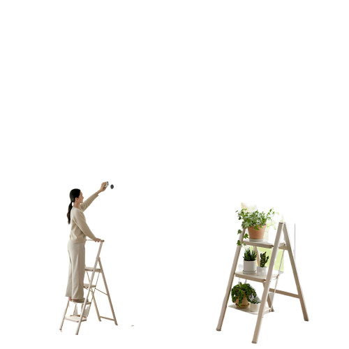 梯子家用折曡伸縮室內多功能加厚人字梯小型輕便三步梯爬梯折曡梯