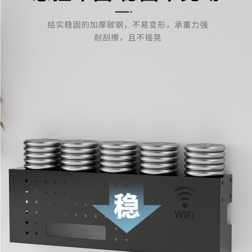 路由器收納盒高顔值免打孔無線wifi電視機機頂盒置物架光貓放置架 路由器收納盒高顔值免打孔無線wifi電視機機頂盒置物架光貓放置架