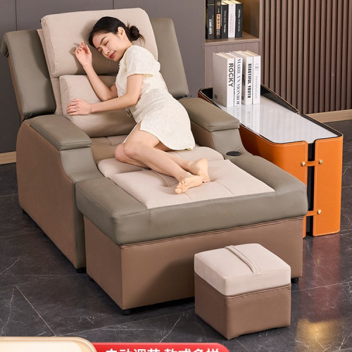 足療沙發電動採耳美睫浴場休息沐足洗腳店修腳足浴按摩床可躺椅子