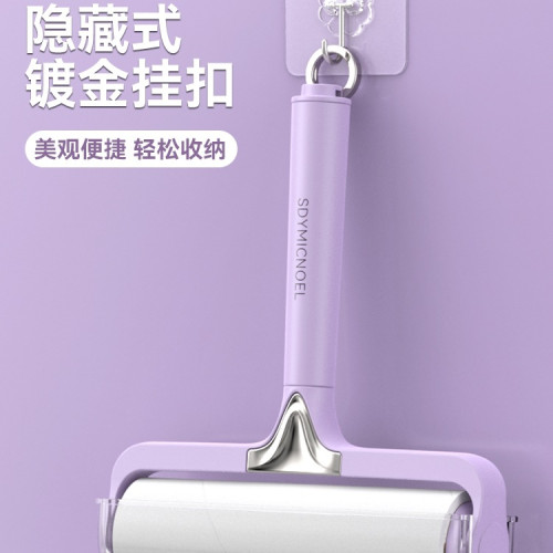 粘毛器滾筒可撕式床上衣服滾刷替換卷紙粘頭髮家用沾毛筒滾輪 粘毛器滾筒可撕式床上衣服滾刷替換卷紙粘頭髮家用沾毛筒滾輪