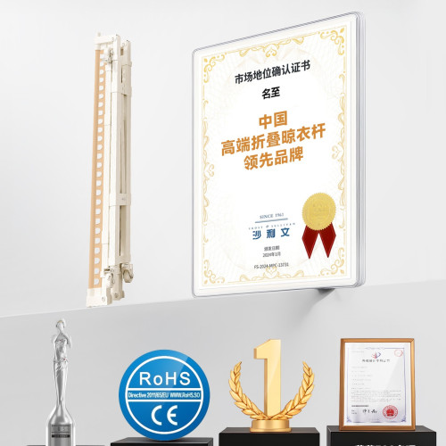 折曡晾衣架落地加粗加厚家用室內多功能伸縮晾衣桿陽台曬被子 折曡晾衣架落地加粗加厚家用室內多功能伸縮晾衣桿陽台曬被子