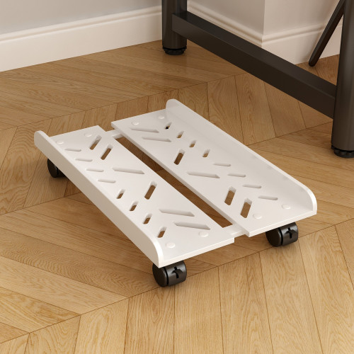 電腦主機托架支架可移動機箱底座滑輪伸縮置物架家桌上型辦公室托盤 電腦主機托架支架可移動機箱底座滑輪伸縮置物架家桌上型辦公室托盤