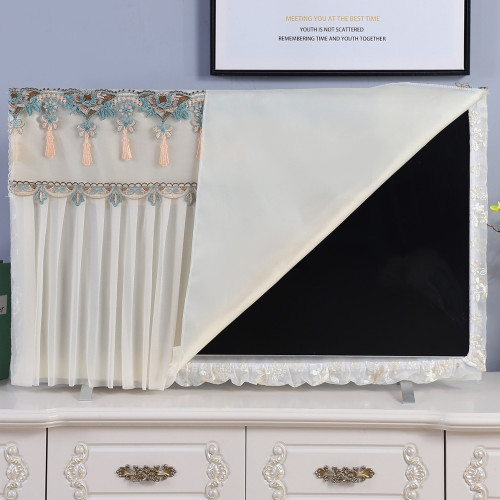 電視機防塵罩布罩2025年新款55寸65寸75寸掛在牆上的電視劇套蓋布 電視機防塵罩布罩2025年新款55寸65寸75寸掛在牆上的電視劇套蓋布