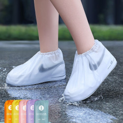 備美雨鞋套防水防滑加厚耐磨成人登山下雨天防雨兒童一次性雨鞋套