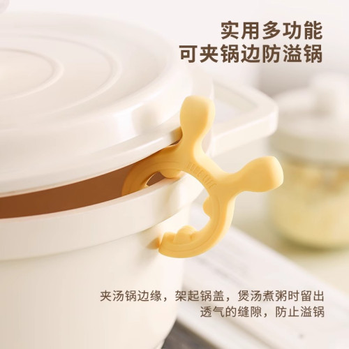 卡通鹿耳鍋鏟架矽膠家用廚房灶台防溢湯勺廚具放置護鏟架托置物架 卡通鹿耳鍋鏟架矽膠家用廚房灶台防溢湯勺廚具放置護鏟架托置物架