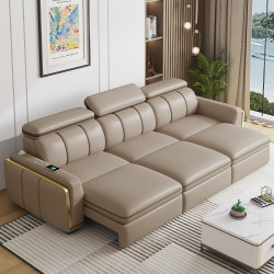 沙發床客廳2025新款小戶型多功能折曡兩用直排智能電動沙發