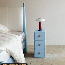 SUFAN舒梵小新床頭櫃/極窄小臥室省空間22公分創意帶抽屜小窄櫃