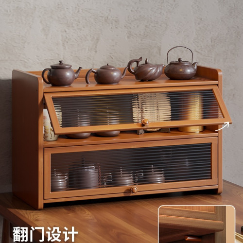 桌面博古架小型茶杯茶具收納置物架桌上茶台紫砂壺多層擺放展示架 桌面博古架小型茶杯茶具收納置物架桌上茶台紫砂壺多層擺放展示架