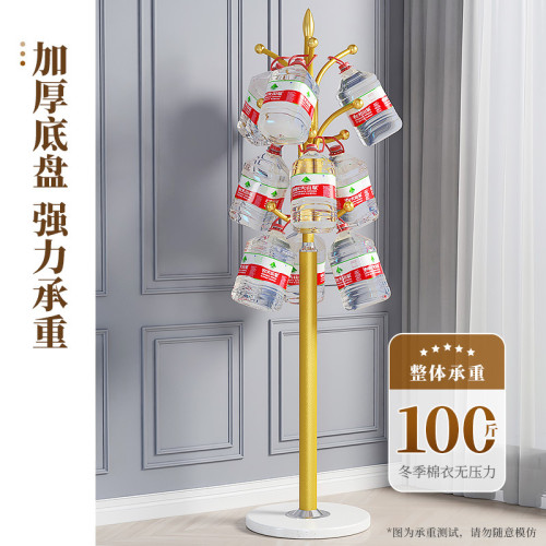 鐵藝衣帽架落地室內掛衣架家用立式衣服收納架子多功能置物掛包架 鐵藝衣帽架落地室內掛衣架家用立式衣服收納架子多功能置物掛包架