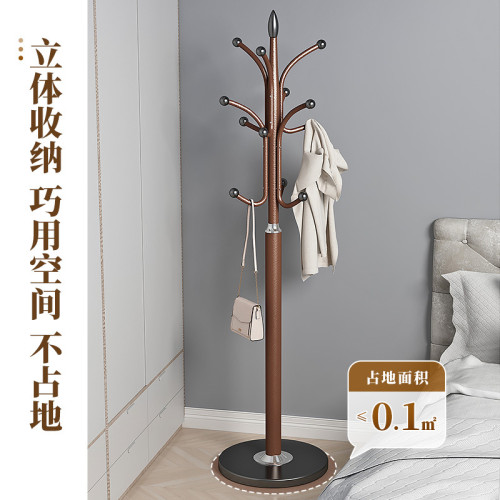 鐵藝衣帽架落地室內掛衣架家用立式衣服收納架子多功能置物掛包架 鐵藝衣帽架落地室內掛衣架家用立式衣服收納架子多功能置物掛包架