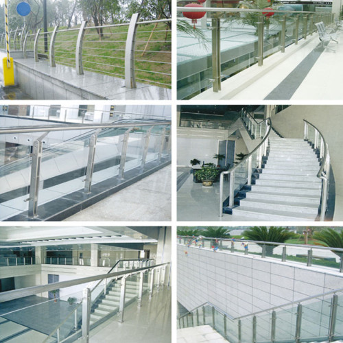 不鏽鋼立柱/樓梯扶手/玻璃樓梯立柱商場工程橋梁護欄大刀片欄桿 不鏽鋼立柱/樓梯扶手/玻璃樓梯立柱商場工程橋梁護欄大刀片欄桿