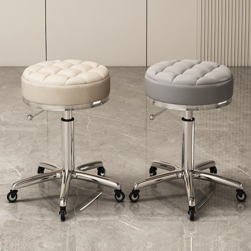 理髮店剪髮椅大工凳旋轉升降圓凳子家用滑輪美髮店髮廊美容凳 理髮店剪髮椅大工凳旋轉升降圓凳子家用滑輪美髮店髮廊美容凳