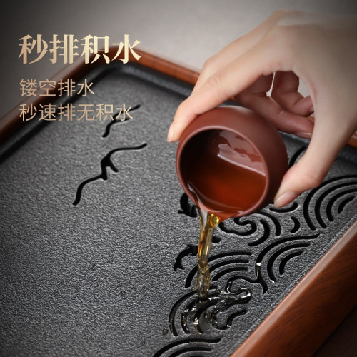 茶盤2025新款家用乾泡台泡茶瀝水盤功夫茶具小型茶托盤茶海小茶台 茶盤2025新款家用乾泡台泡茶瀝水盤功夫茶具小型茶托盤茶海小茶台