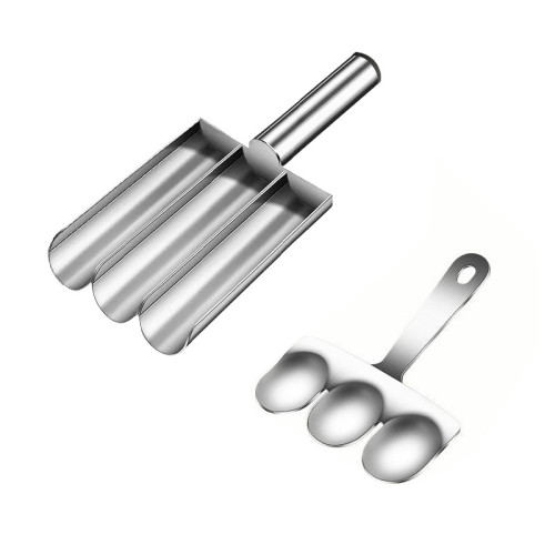 不鏽鋼肉製作器家用炸子擠肉新款蝦滑模具肉勺工具 不鏽鋼肉製作器家用炸子擠肉新款蝦滑模具肉勺工具
