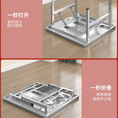 不鏽鋼折曡桌餐桌燒烤桌子擺攤火鍋夜市商用小方桌吃飯桌不鏽鋼桌 不鏽鋼折曡桌餐桌燒烤桌子擺攤火鍋夜市商用小方桌吃飯桌不鏽鋼桌