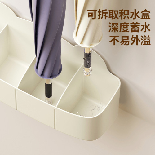 雨繖收納架家用門口入戶置繖架壁掛收納櫃架門後免打孔放繖置物架 雨繖收納架家用門口入戶置繖架壁掛收納櫃架門後免打孔放繖置物架