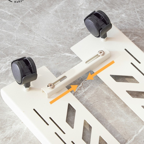 電腦主機托架可移動機箱底座帶滑輪支架置物架家用桌上型辦公室托盤 電腦主機托架可移動機箱底座帶滑輪支架置物架家用桌上型辦公室托盤