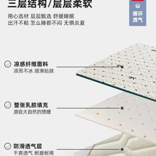 夏季乳膠床裙款單件床罩三件套冰絲涼蓆床笠帶裙邊2025新款可機洗 夏季乳膠床裙款單件床罩三件套冰絲涼蓆床笠帶裙邊2025新款可機洗