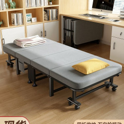 午休折曡床辦公室單人床工位午睡躺椅成人家用醫院陪護行軍床