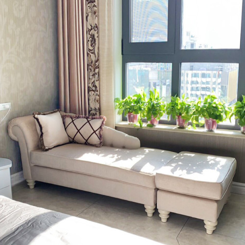 歐式貴妃椅布藝小戶型臥室貴妃榻沙發可拆洗陽台休閒躺椅懶人沙發 歐式貴妃椅布藝小戶型臥室貴妃榻沙發可拆洗陽台休閒躺椅懶人沙發