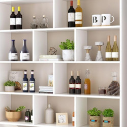 酒架牆上收納架家用客廳儲物架置物架牆上牆體展示架懸掛酒櫃通用
