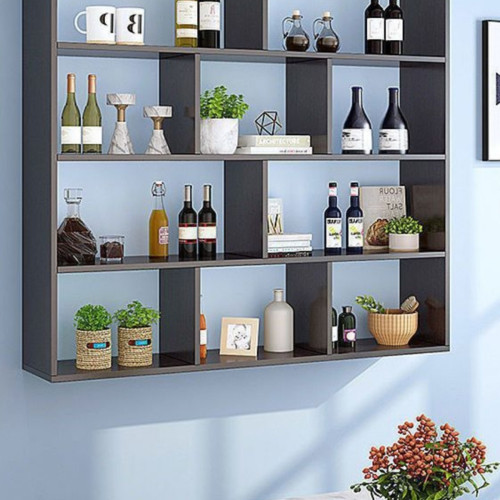 酒架牆上收納架家用客廳儲物架置物架牆上牆體展示架懸掛酒櫃通用 酒架牆上收納架家用客廳儲物架置物架牆上牆體展示架懸掛酒櫃通用