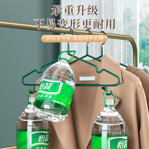 加粗衣架家用無痕晾衣架學生宿舍防滑掛衣撐衣服架子實心肩角 加粗衣架家用無痕晾衣架學生宿舍防滑掛衣撐衣服架子實心肩角