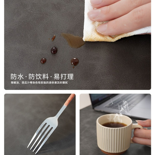 皮革滑鼠墊號電腦桌墊辦公桌面滑鼠墊鍵盤墊子電競遊戯感 皮革滑鼠墊號電腦桌墊辦公桌面滑鼠墊鍵盤墊子電競遊戯感