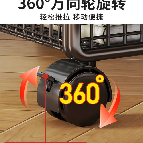 書架落地置物架學生桌邊兒童繪本可移動收納櫃辦公室文件儲物書櫃 書架落地置物架學生桌邊兒童繪本可移動收納櫃辦公室文件儲物書櫃