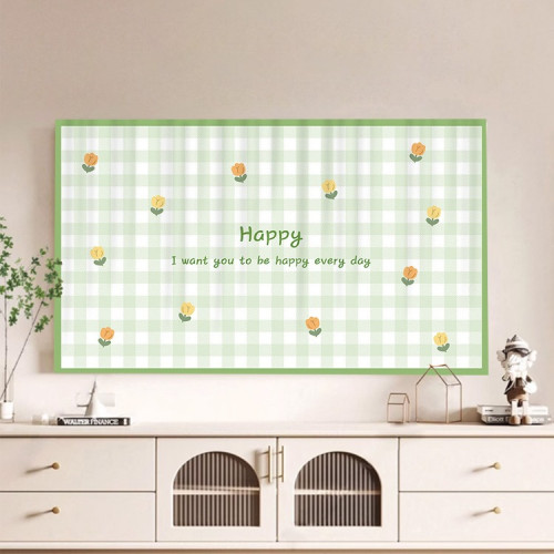 電視防塵罩65寸55寸液晶掛式曲面螢幕桌上型保護罩家用遮灰蓋布蓋巾 電視防塵罩65寸55寸液晶掛式曲面螢幕桌上型保護罩家用遮灰蓋布蓋巾