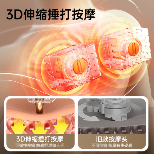 節日禮物家車兩用多功能電動熱敷肩頸按摩儀按摩披肩 節日禮物家車兩用多功能電動熱敷肩頸按摩儀按摩披肩