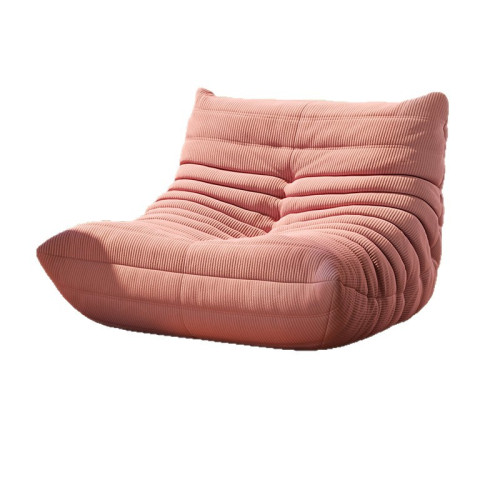 粉色毛毛蟲沙發2025新款客廳懶人沙發躺臥休閒窩窩椅單人小沙發椅 粉色毛毛蟲沙發2025新款客廳懶人沙發躺臥休閒窩窩椅單人小沙發椅