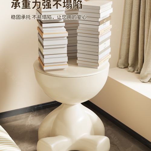 【免運】床頭櫃臥室家用2025新款創意奶油風邊幾小型感網紅床邊置物架 【免運】床頭櫃臥室家用2025新款創意奶油風邊幾小型感網紅床邊置物架