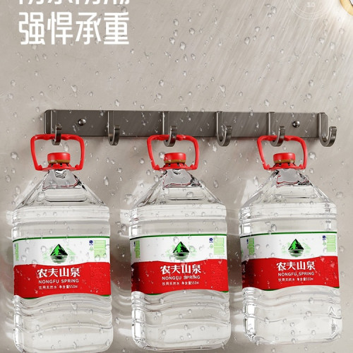 百悍掛鉤免打孔壁掛衛生間衣服毛巾衣架牆上浴室廚房門後置物多層 百悍掛鉤免打孔壁掛衛生間衣服毛巾衣架牆上浴室廚房門後置物多層