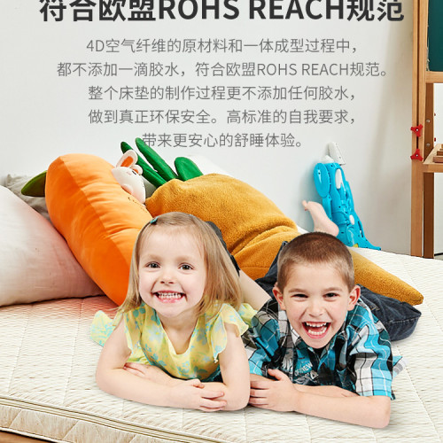 進口4D空氣纖維床墊嬰幼兒童學生3d水洗榻榻米折曡偏硬護脊 進口4D空氣纖維床墊嬰幼兒童學生3d水洗榻榻米折曡偏硬護脊