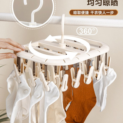 襪子夾晾衣架多夾子陽台晾曬襪子學生宿舍襪子收納夾子 襪子夾晾衣架多夾子陽台晾曬襪子學生宿舍襪子收納夾子