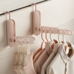 旅行折曡衣架可攜式旅遊出差酒店出遊晾衣服多功能晾曬掛架