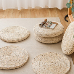 玉米皮蒲草坐墊榻榻米打坐日式陽台蒲團墊子道具擺拍幼兒園加厚棉